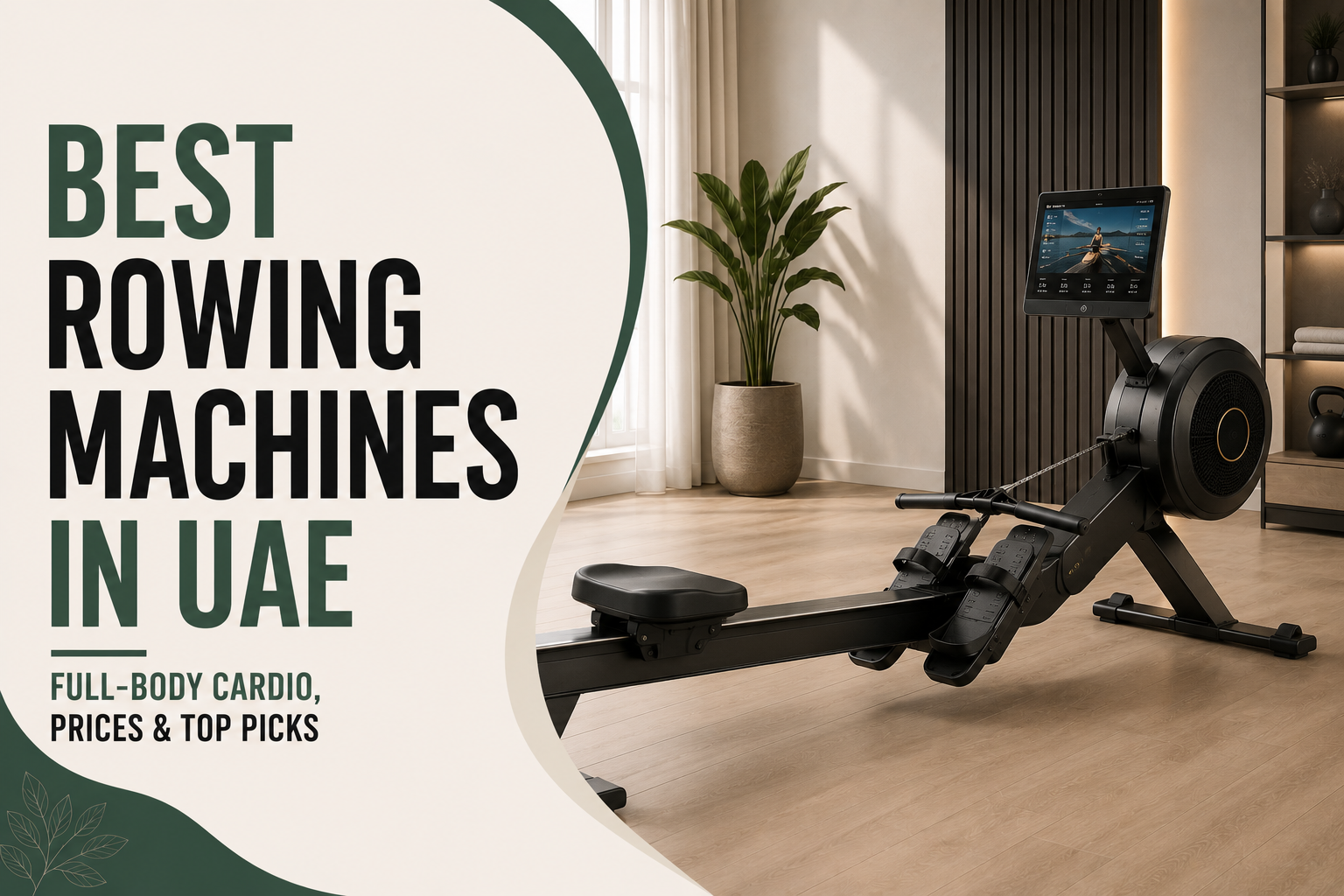 Best Rowing Machines in UAE | Full-Body Cardio, Prices & Top Picks