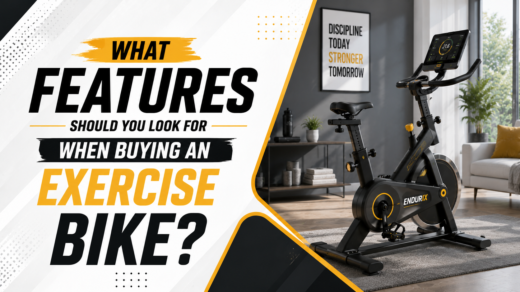 What Features Should You Look for When Buying an Exercise Bike?