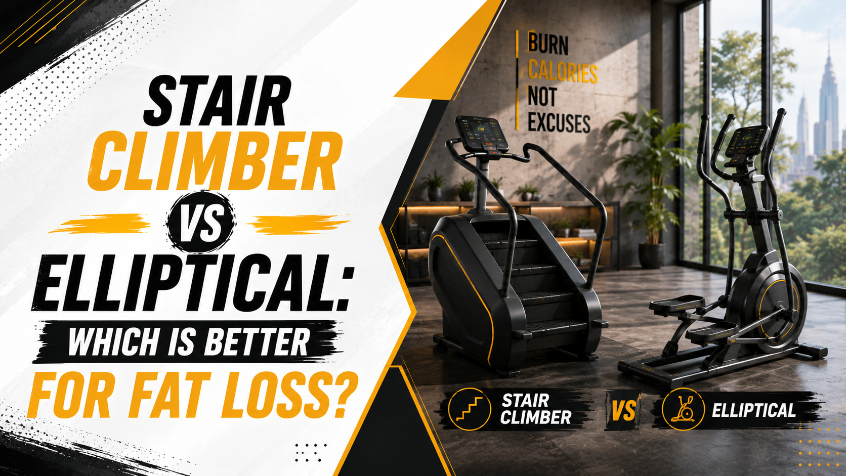 Stair Climber vs Elliptical: Which Is Better for Fat Loss?