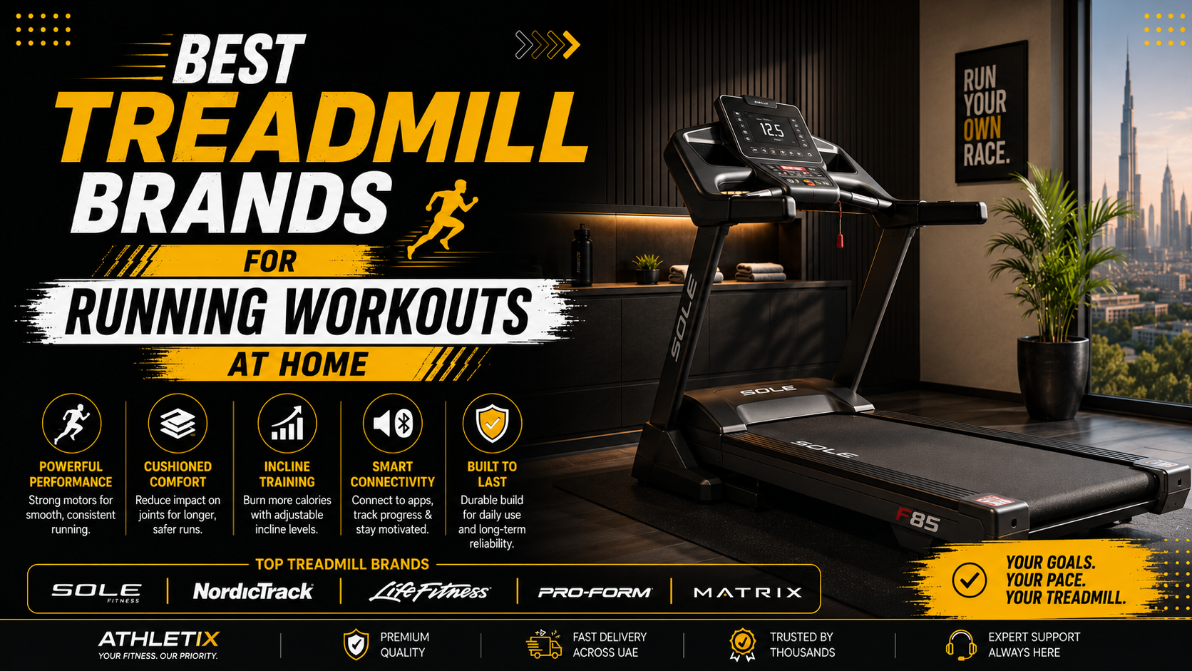 Best Treadmill Brands for Running Workouts at Home