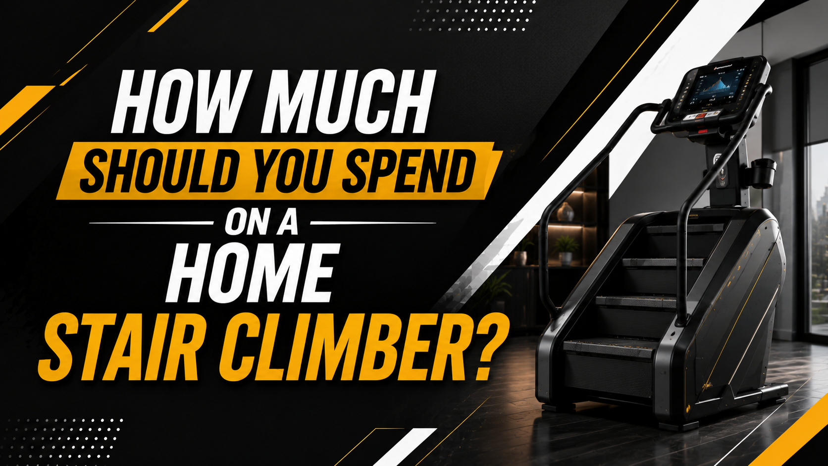 How Much Should You Spend on a Home Stair Climber?