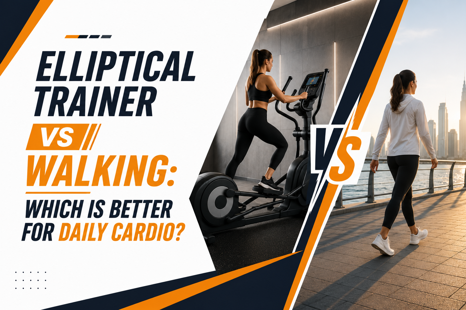 Elliptical Trainer vs Walking: Which Is Better for Daily Cardio?