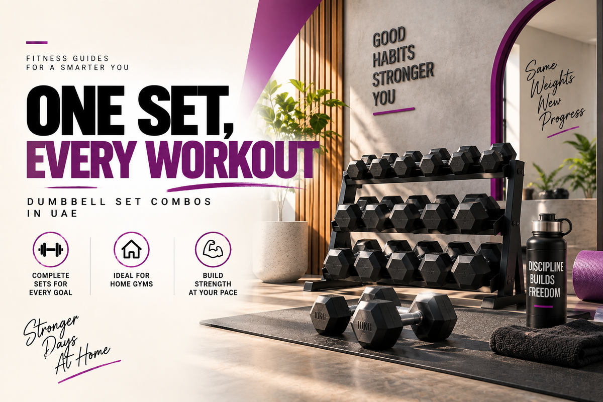 One Set, Every Workout | Dumbbell Set Combos in UAE