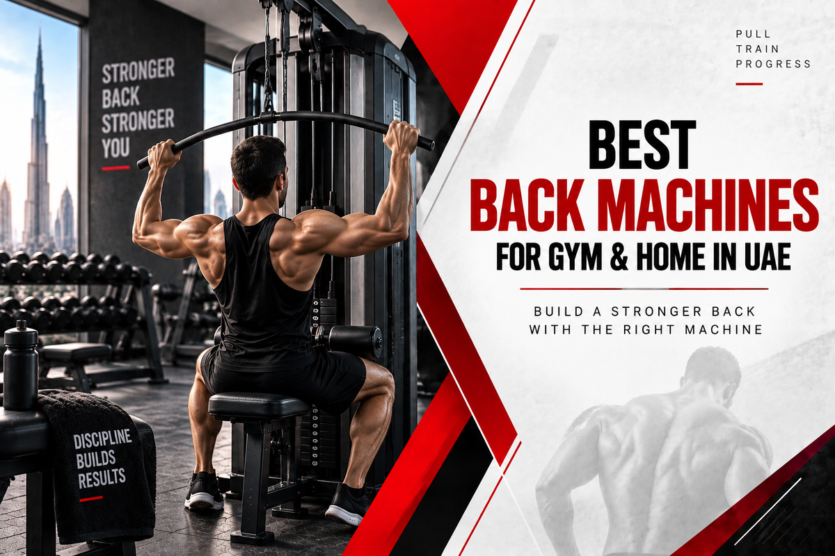Best Back Machines for Gym & Home in UAE | Build a Stronger Back With the Right Machine