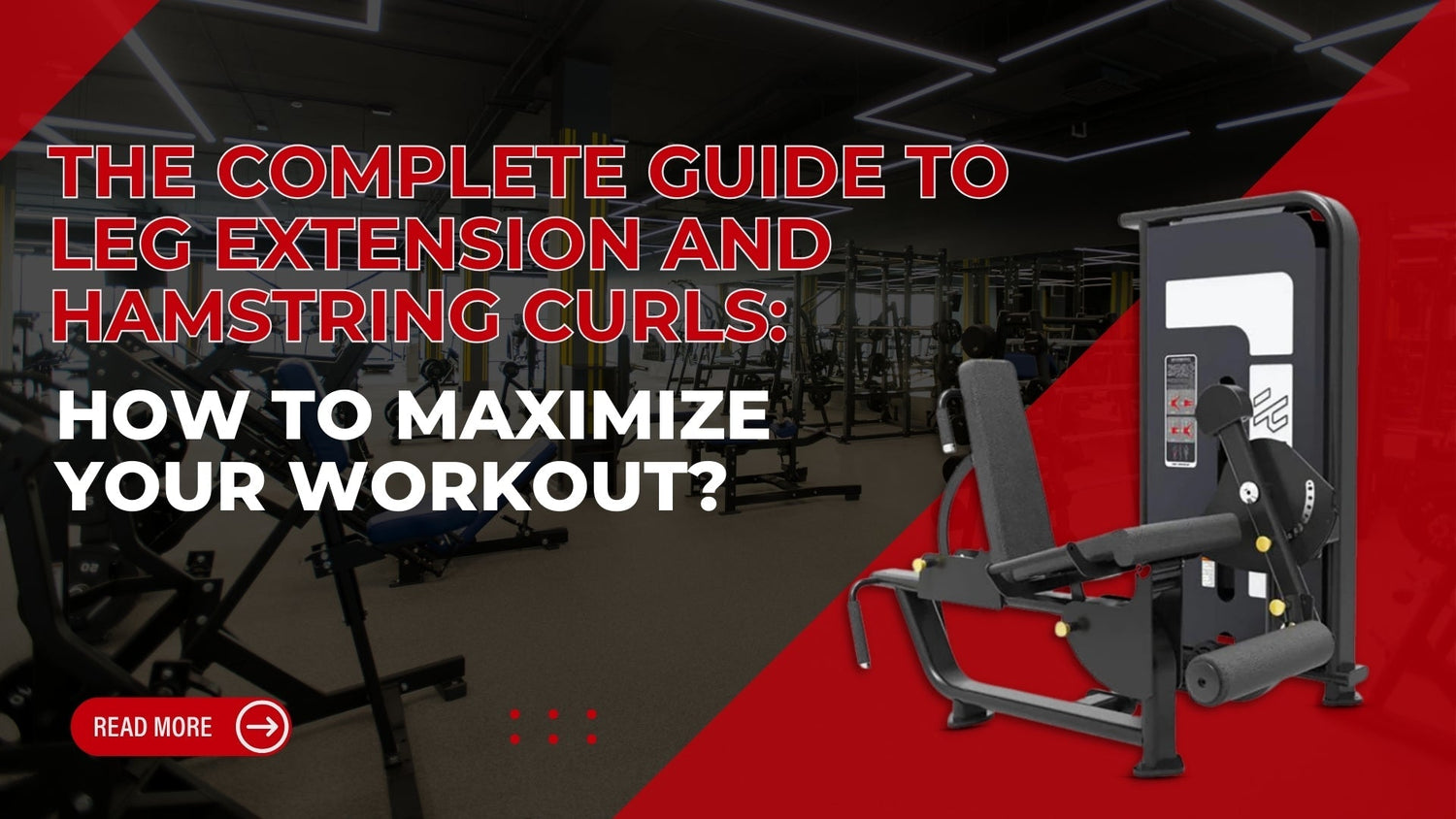 The Complete Guide to Leg Extensions and Hamstring Curls: How to Maximize Your Workout