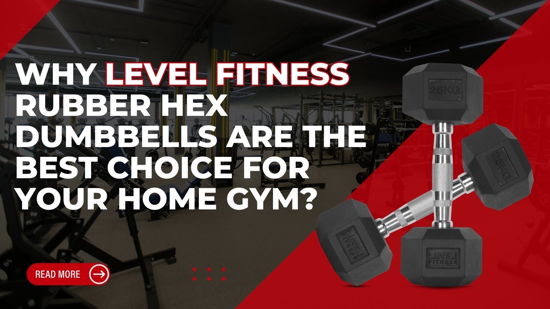 Why Level Fitness Rubber Hex Dumbbells Are the Best Choice for Your Home Gym