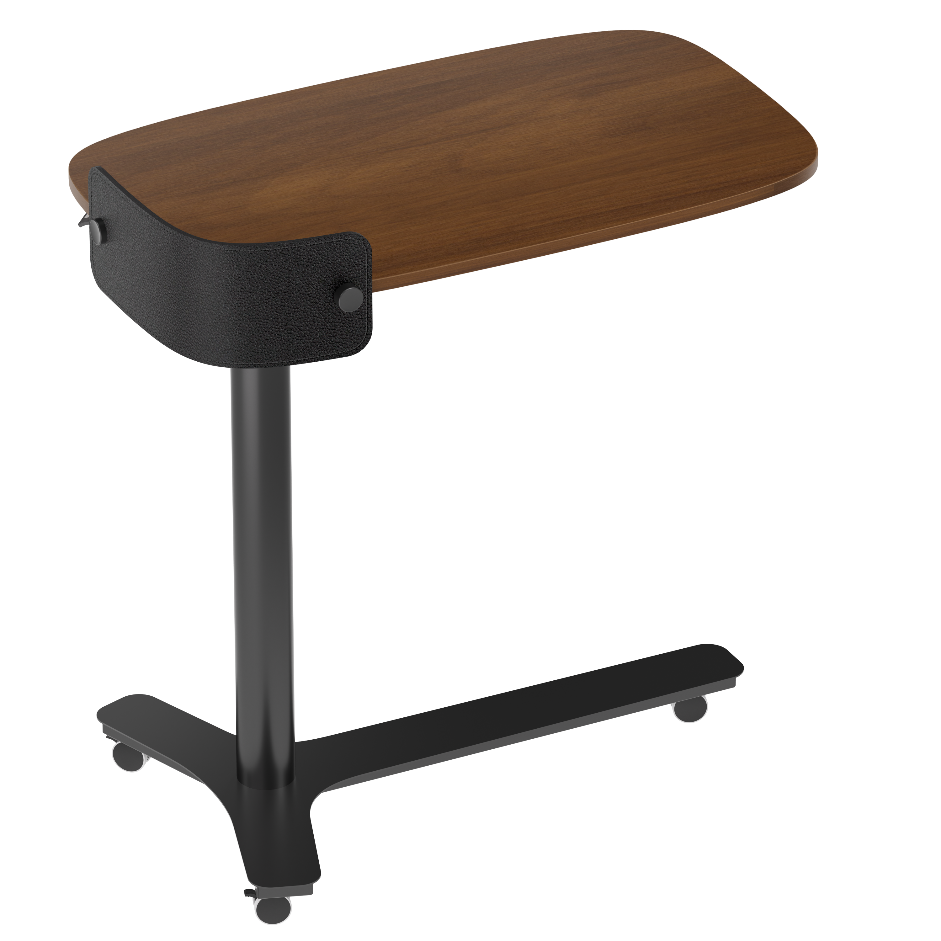 Kingsmith ETD2 Rolling Adjustable Desk with Drawer & Wheels, Portable Small Standing Desk for Home/Office