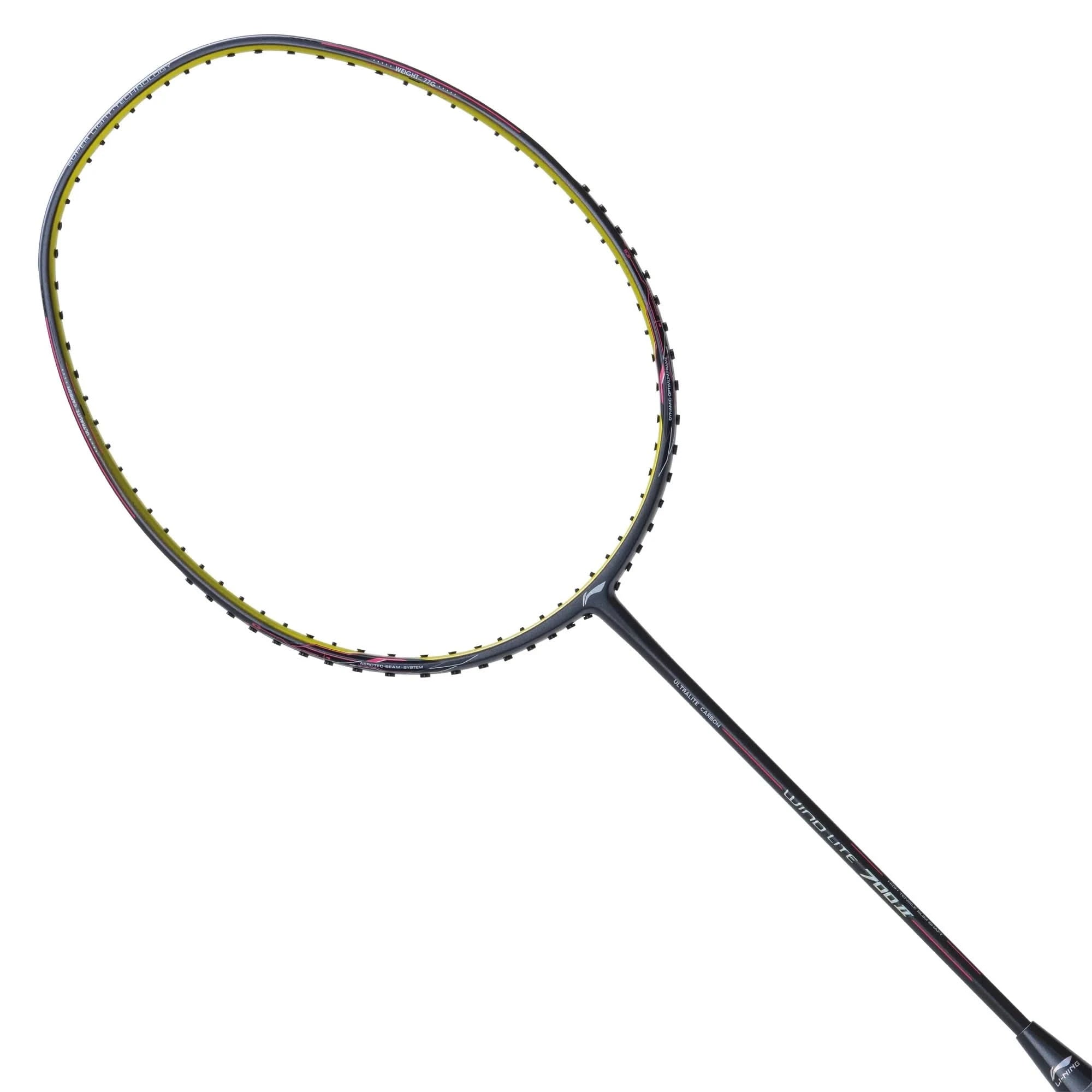 Li-Ning Wind Lite 700 II Badminton Racket Dk Grey Lime