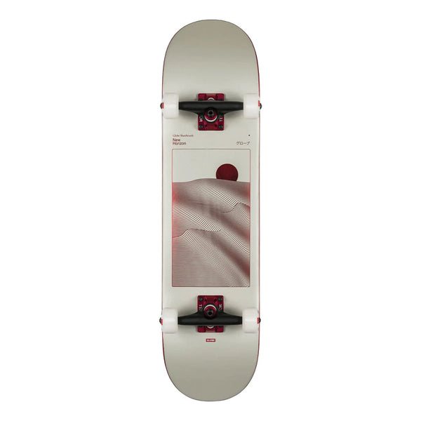Globe G2 On The Brink G2 On The Brink Off-White Foil/Horizon 8.0FU Skateboard