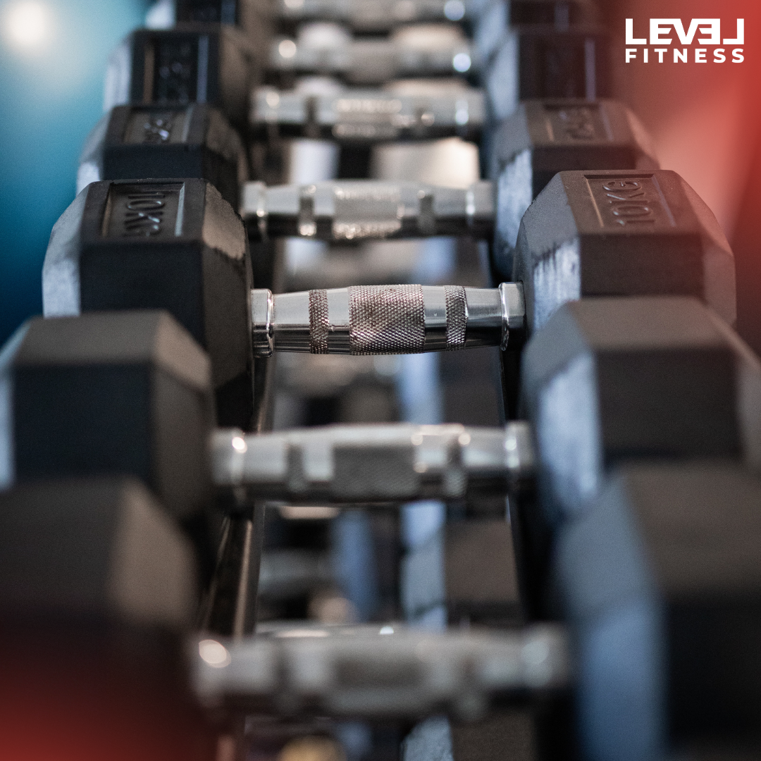 Level Fitness 1Kg -25Kg Rubber Hex Dumbbells in Kilogram | Sold In Pairs (2 pcs) | Tough & Durable | Chrome-Plated Ergonomic Handle