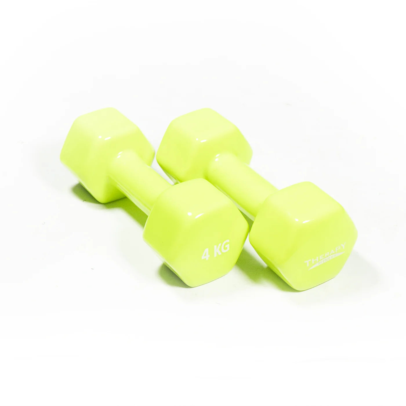 Therapy Fitness Vinyl Dumbbells (Pair) | 1Kg to 10 Kg 4 Kg