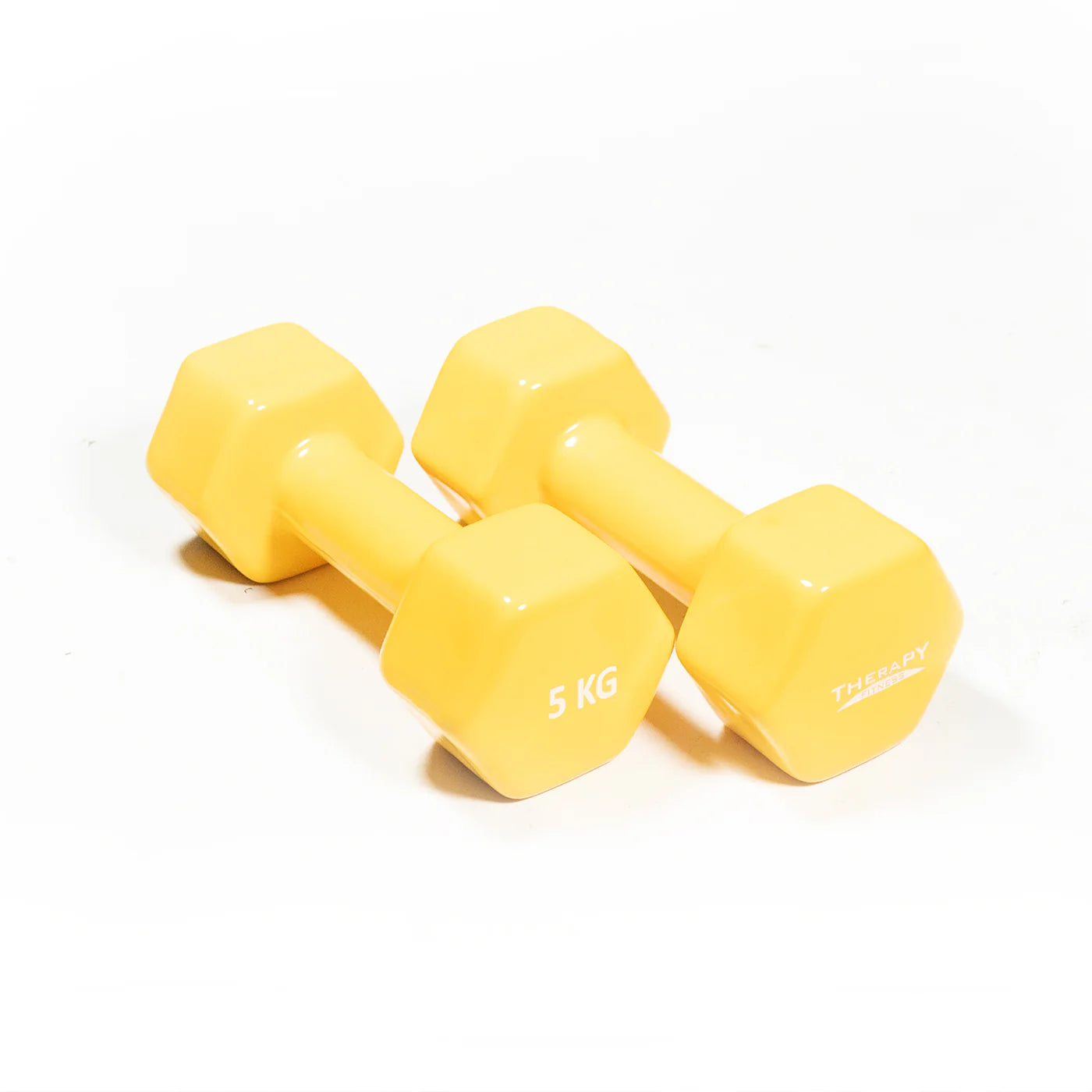 Therapy Fitness Vinyl Dumbbells (Pair) | 1Kg to 10 Kg 5 Kg