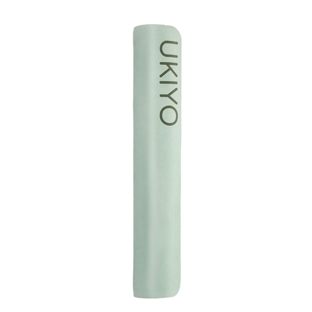 Ukiyo Suede - Natural Rubber Yoga Mat Green