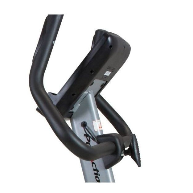 BH Fitness, Artic Comfort Program Exercise Bike, H854B, Silver & Black