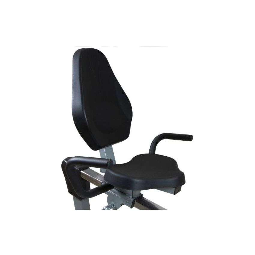 BH Fitness, Artic Comfort Program Exercise Bike, H854B, Silver & Black