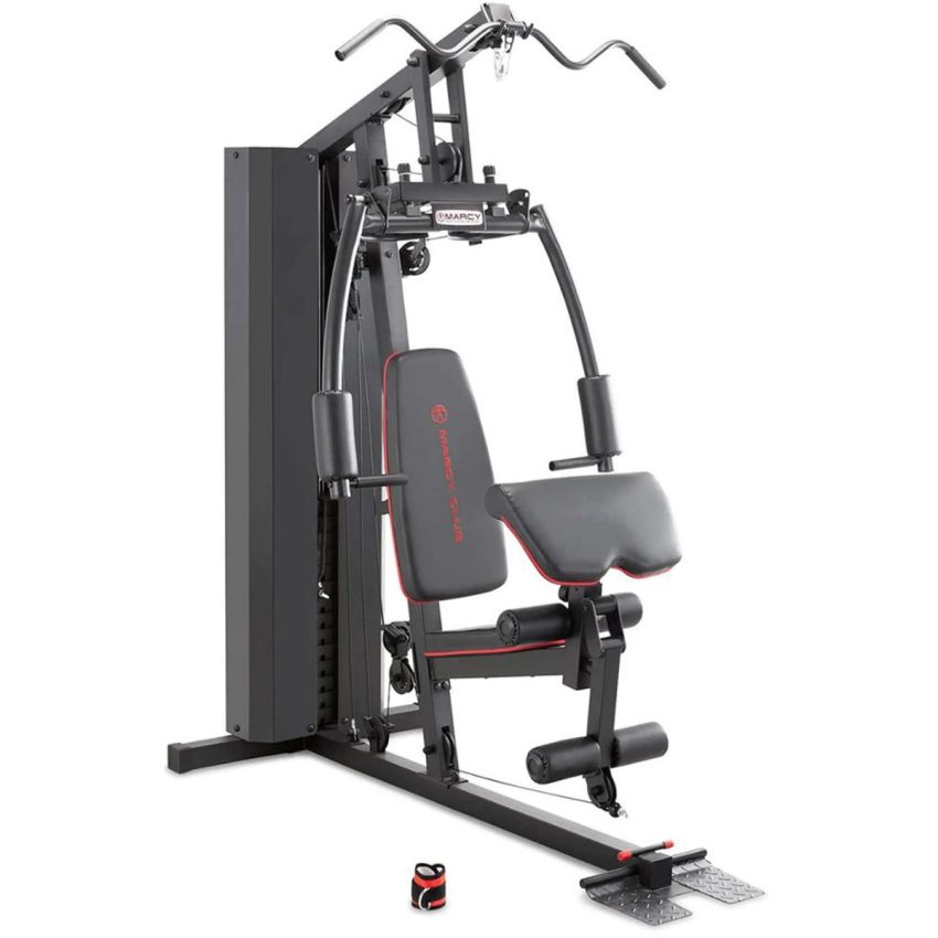 Marcy Club Stack Home Gym MKM-81010 with 200 lb Weight Stack