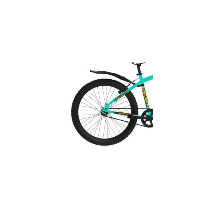 Hercules Streetcat Pro 24" Bicycle, Seafoam, Green/Black, Single Speed Size
