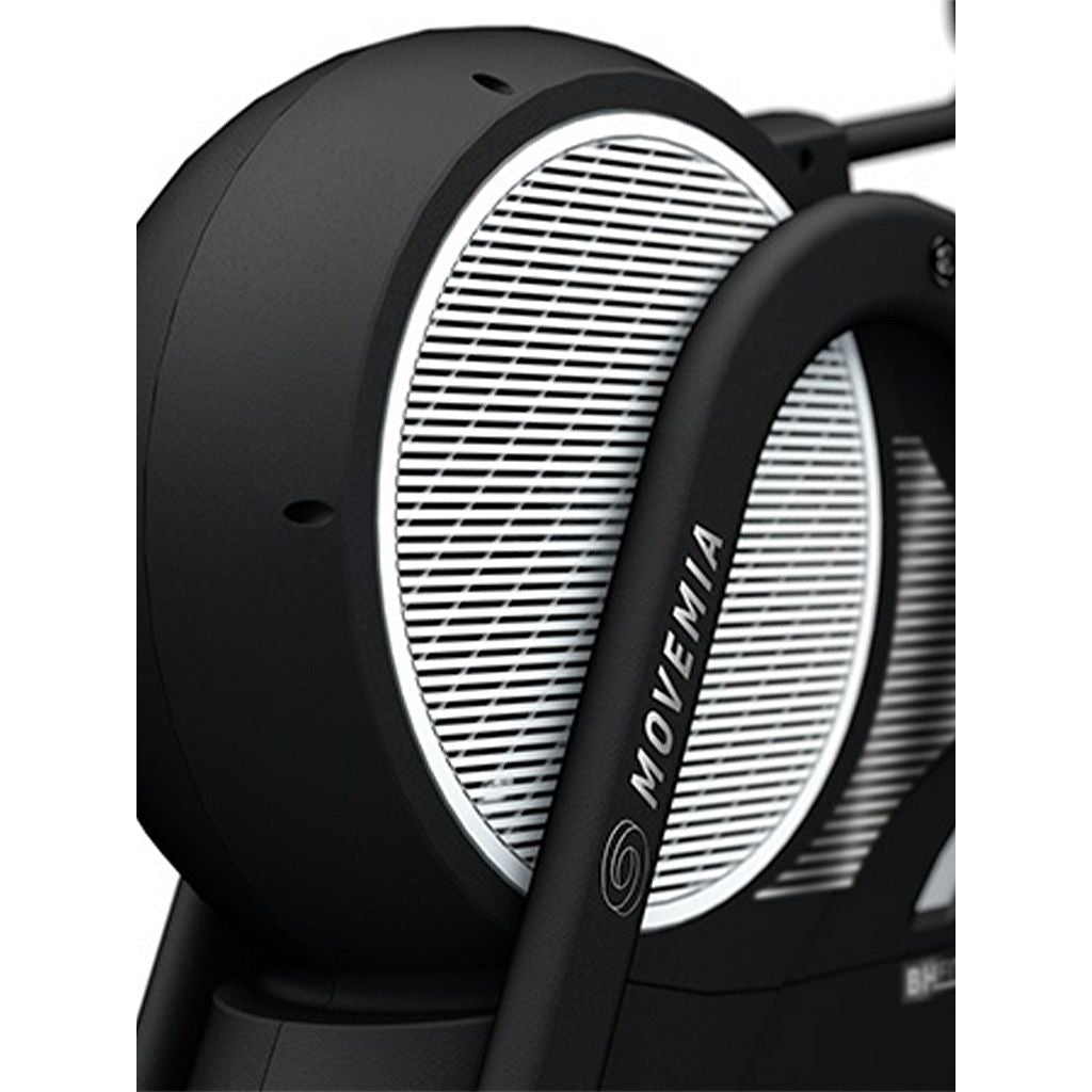 BH Fitness, Movemia Rower Rowing Machine, Rw1000, Silver & Black