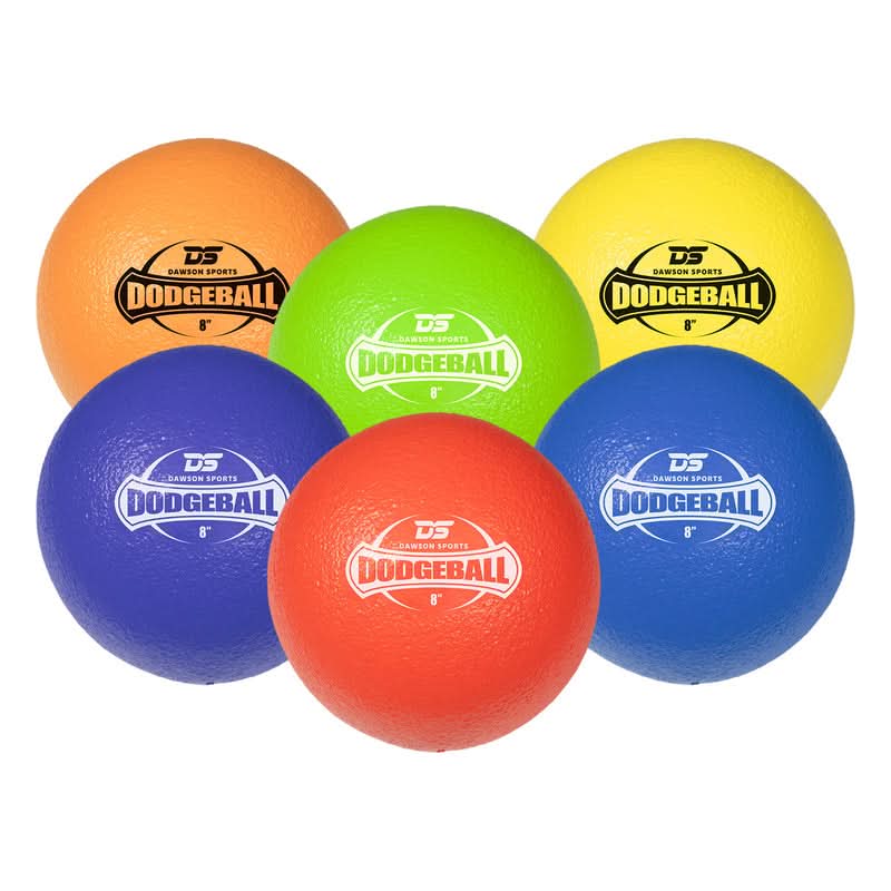DS Foam Dodgeball - 8" (Set of 6)