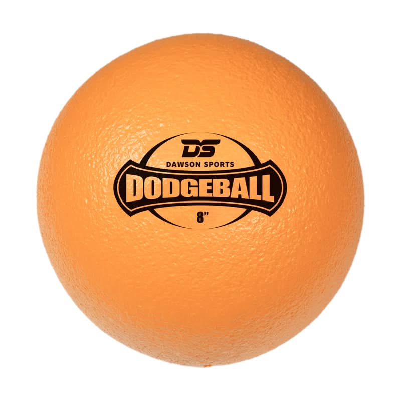 DS Foam Dodgeball - 8" - Orange