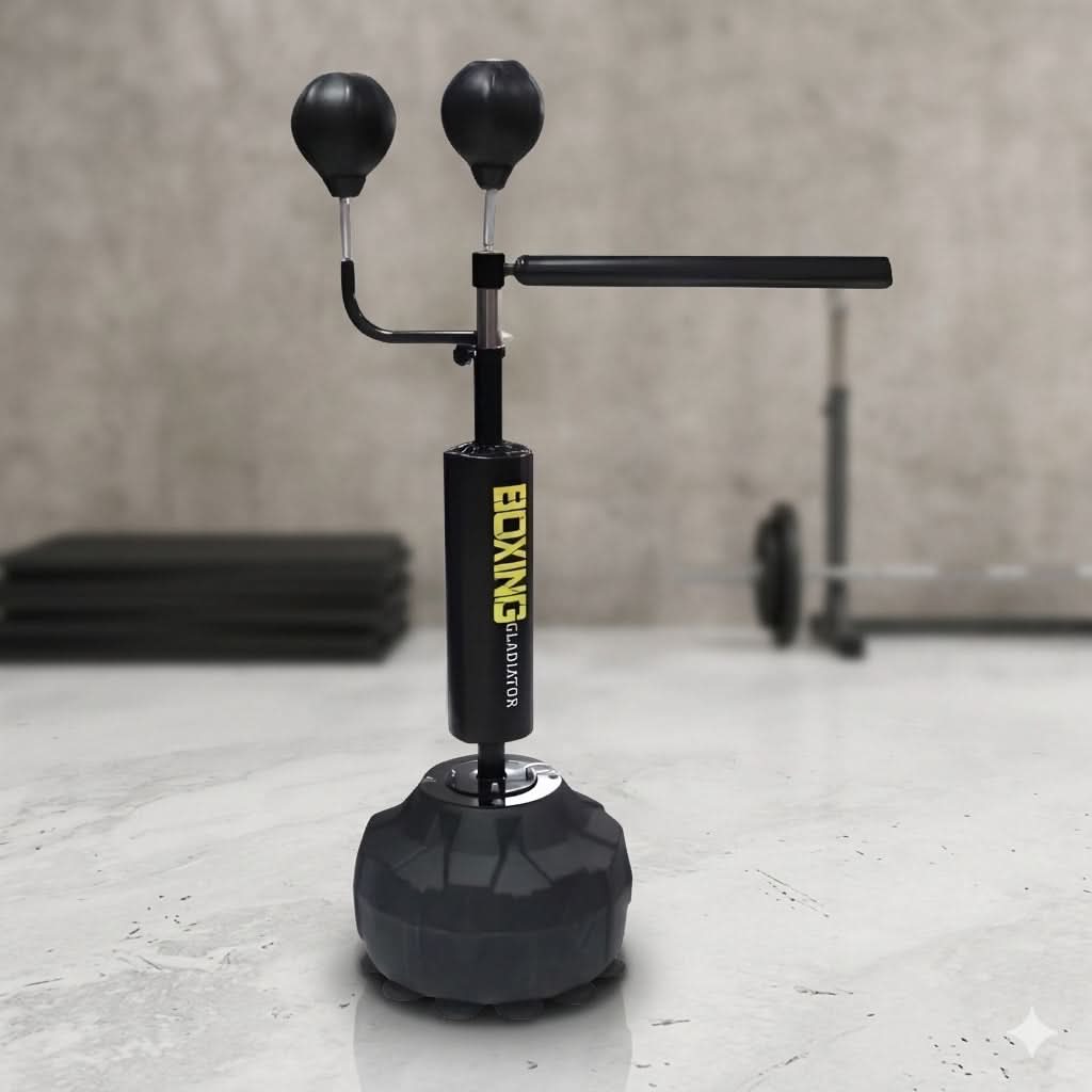 Ta Sport Swivel-Type Boxing Stand with Branch Arm – Black