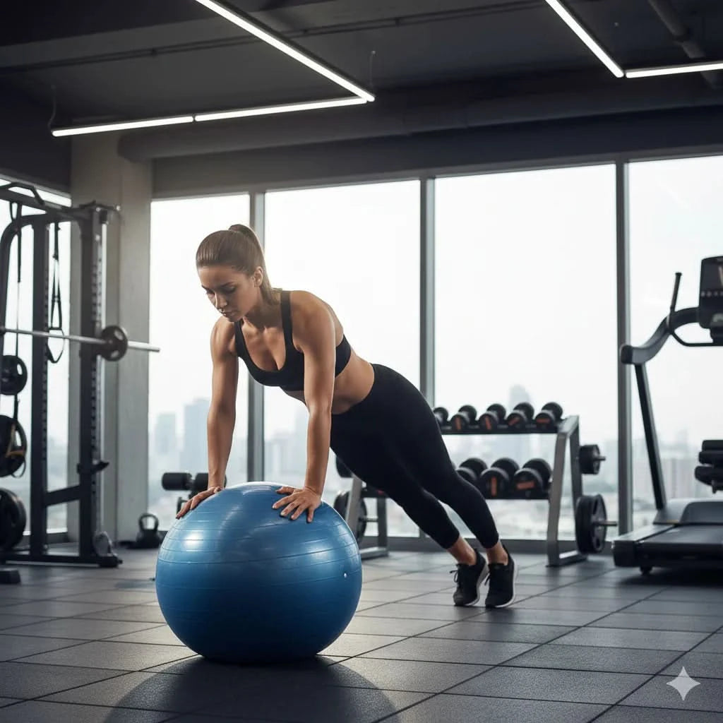 1441 Fitness Anti-Burst Gymnastic Ball – 65 cm