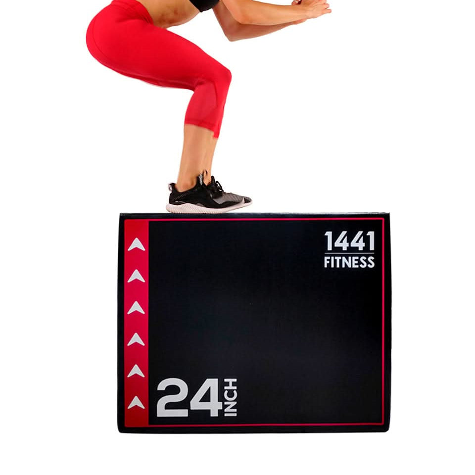 1441 Fitness 3 in 1 Foam Plyometric Box (Plyo box)