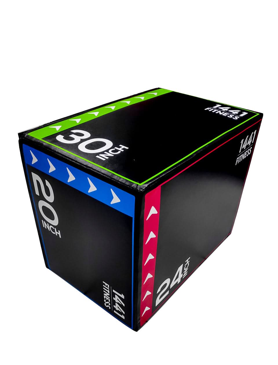 1441 Fitness 3 in 1 Foam Plyometric Box (Plyo box)