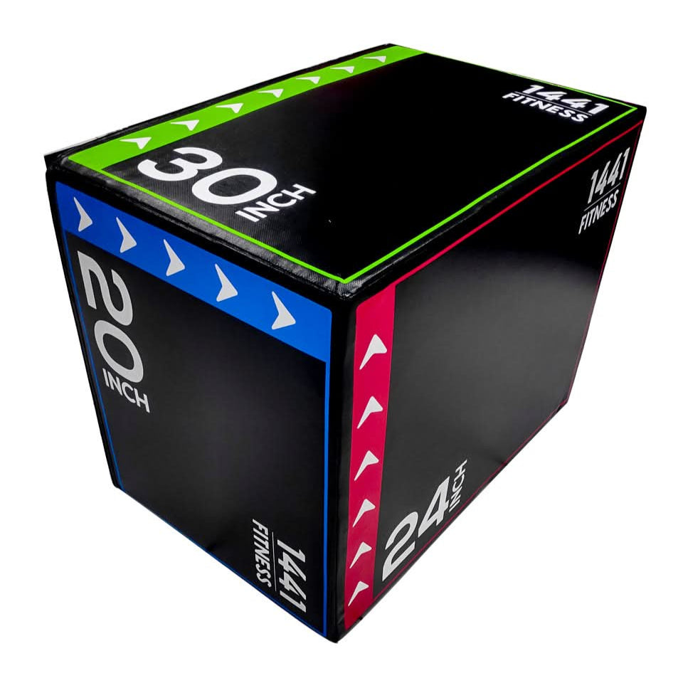 1441 Fitness 3 in 1 Foam Plyometric Box (Plyo box)