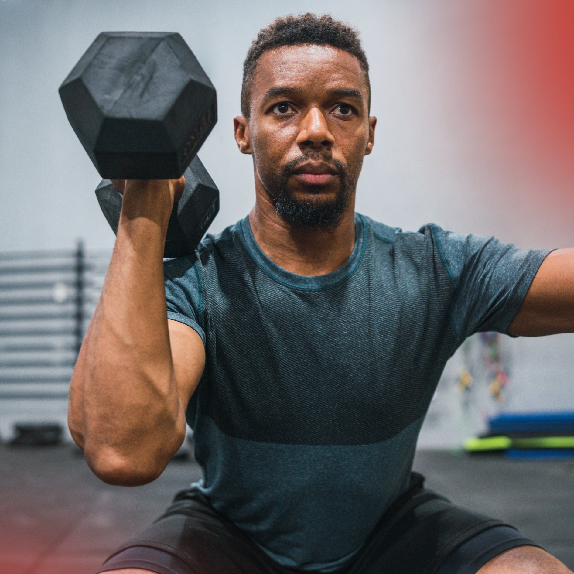 Level Fitness Dumbbells Set 2.5 to 15 Kg with 6 pair Vertical Dumbbell Rack Strength Training Equipment with Adjustable Bench for Bench Press (Optional) | Combo