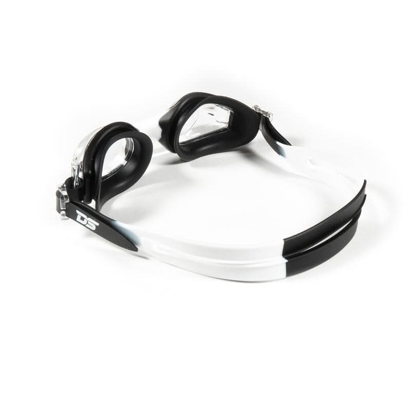 DS Junior Mirror Swimming Goggles - White/Black