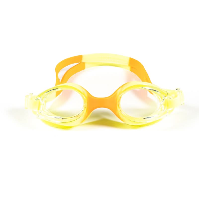DS Junior Mirror Swimming Goggles - Yellow/Orange
