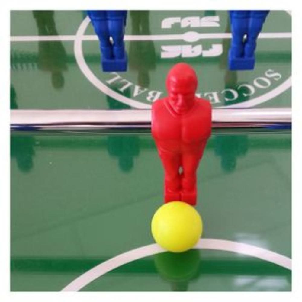 FAS Smile Foosball Table with Telescopic Rods – Red (0CAL0052)