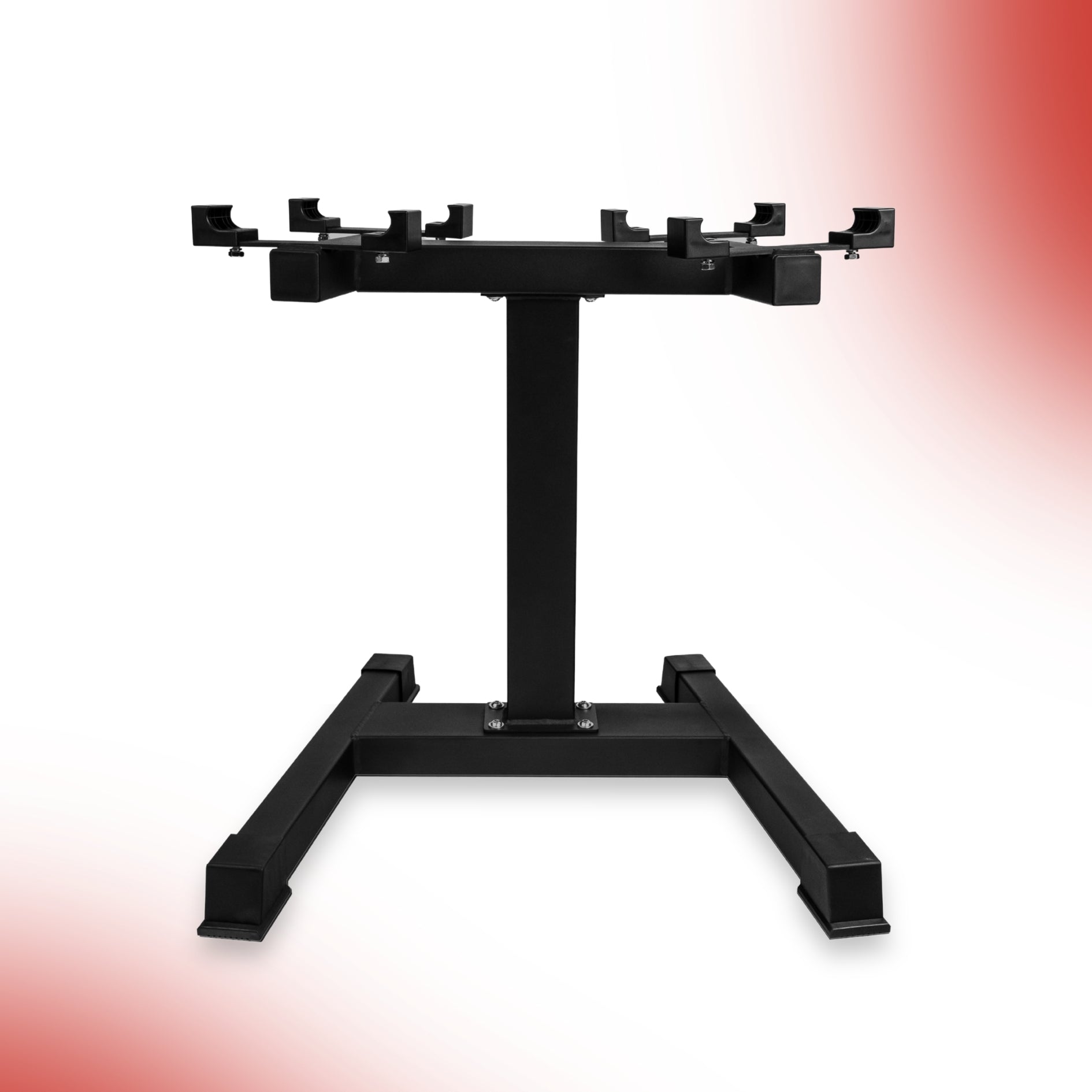 Level Fitness Adjustable Dumbbell Rack Stand For Home Gym