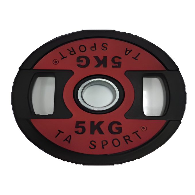 Ta Sport, Dual Grip Weight Plate, Dzlg7, Grey 5 Kg
