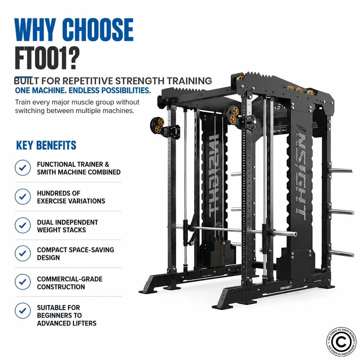 Insight Fitness FT001 Multi Function Machine