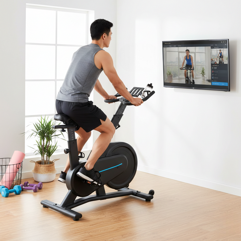Marshal Indoor Magnetic Stationary Bike with Bluetooth