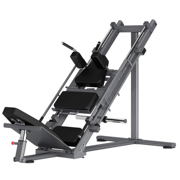 Insight Fitness Plate Loaded Linear Leg Press & Hack Squat DR003 – Grey | Lower Body Strength Trainer