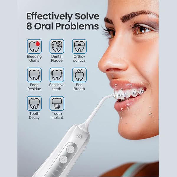 RENPHO 300ml Waterproof Dental Flosser Oral Irrigator
