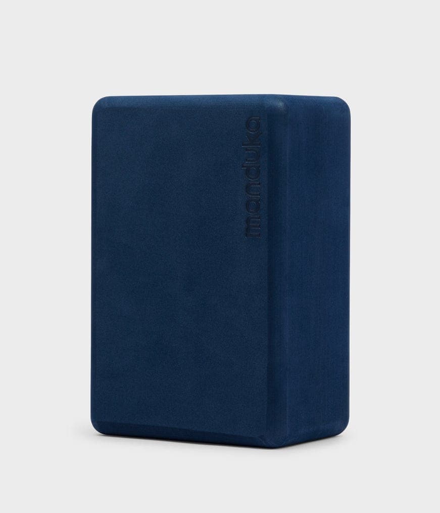 Manduka Recycled Foam Yoga Block Midnight