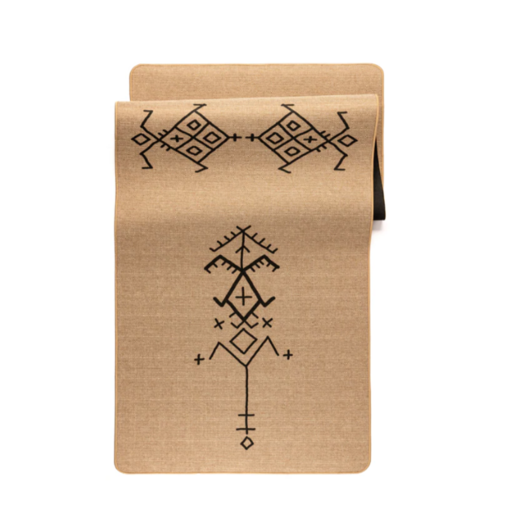 Ukiyo Jute Rug (Yoga Mat) - " Berber Yogi"
