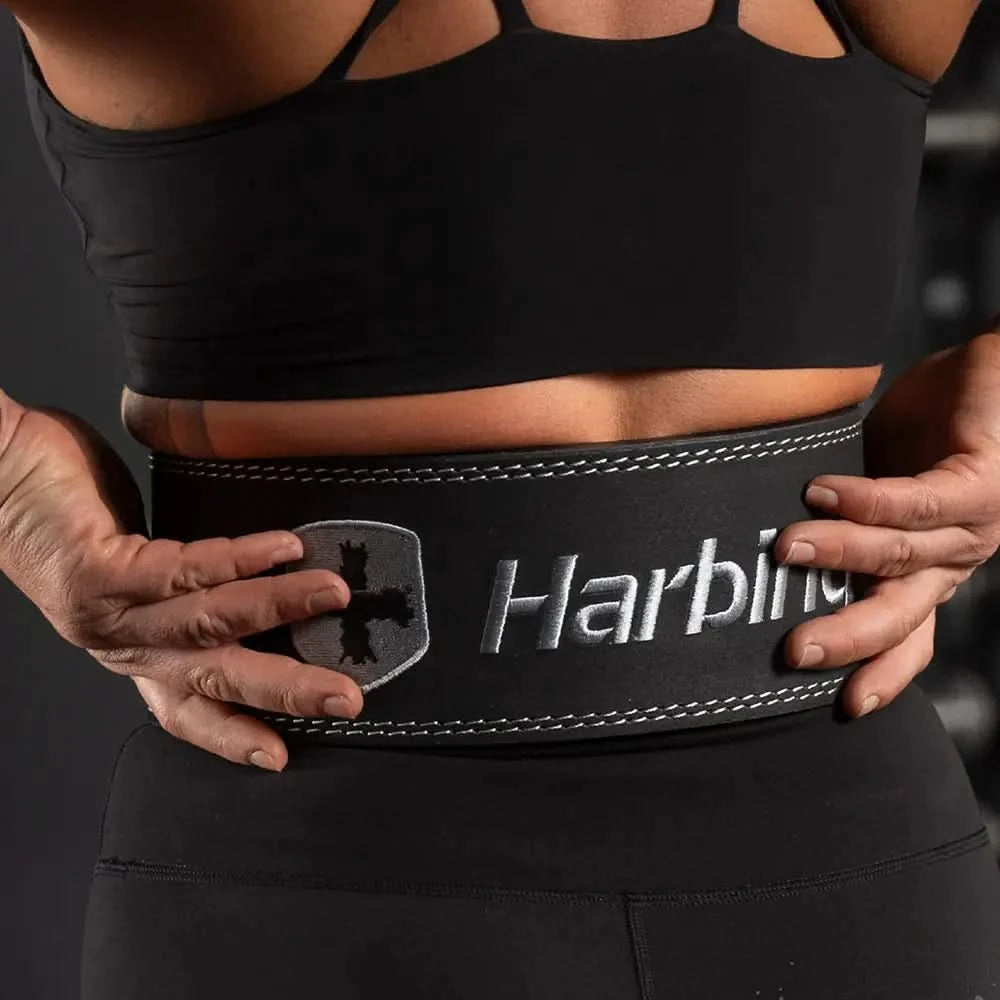 Harbinger 10mm Lever Weightlifting Belt – Black