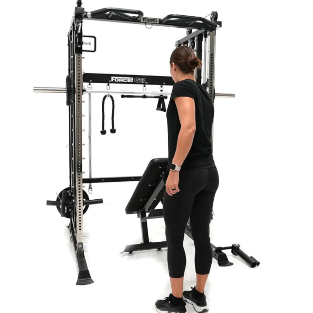 Force USA G3 All-In-One Trainer + Leg Press/ Lat Seat & Upgrade Kit