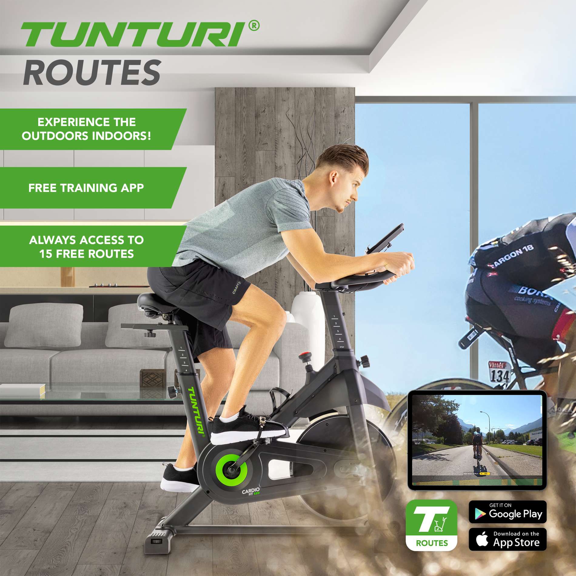 Tunturi Cardio Fit S20 Sprinter Bike