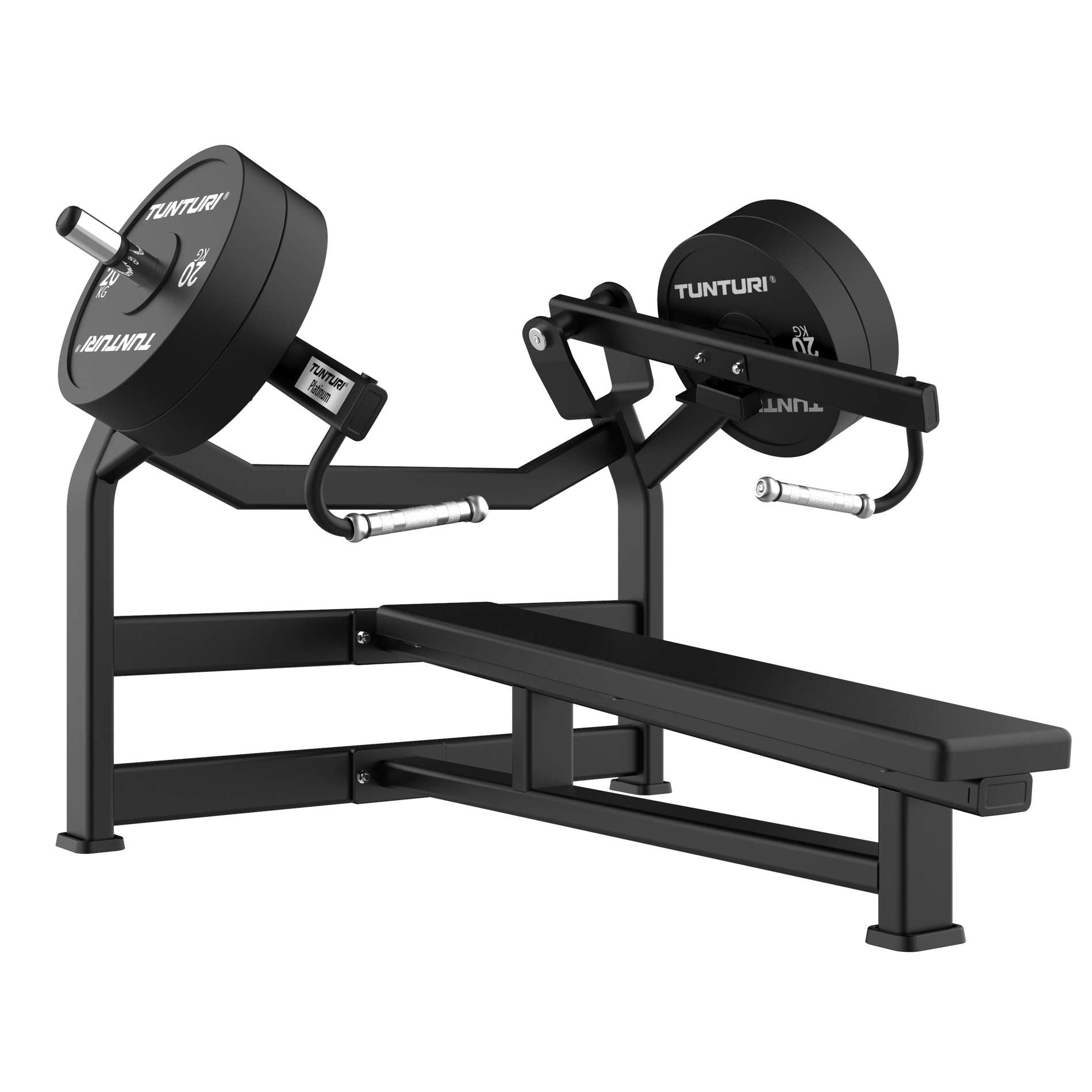 Tunturi Platinum Horizontal Chest Press Ð Plate Loaded V-Series