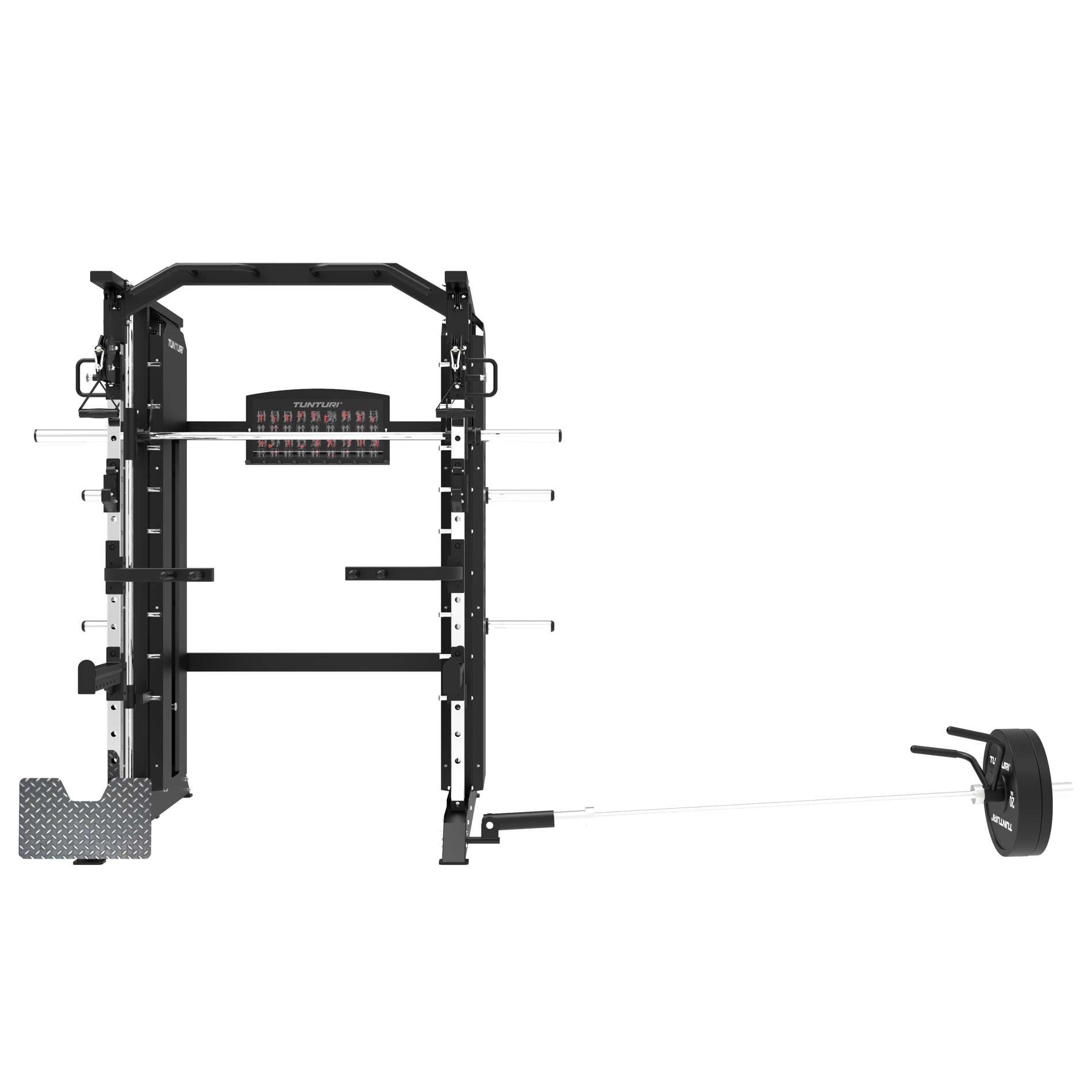 Tunturi Platinum - Full Smith/Functional trainer - Selectorized - V-series