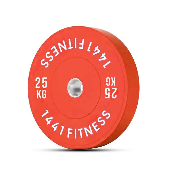 1441 Fitness Premium Color Rubber Bumper Plate - 5 KG to 25 KG 25 KG