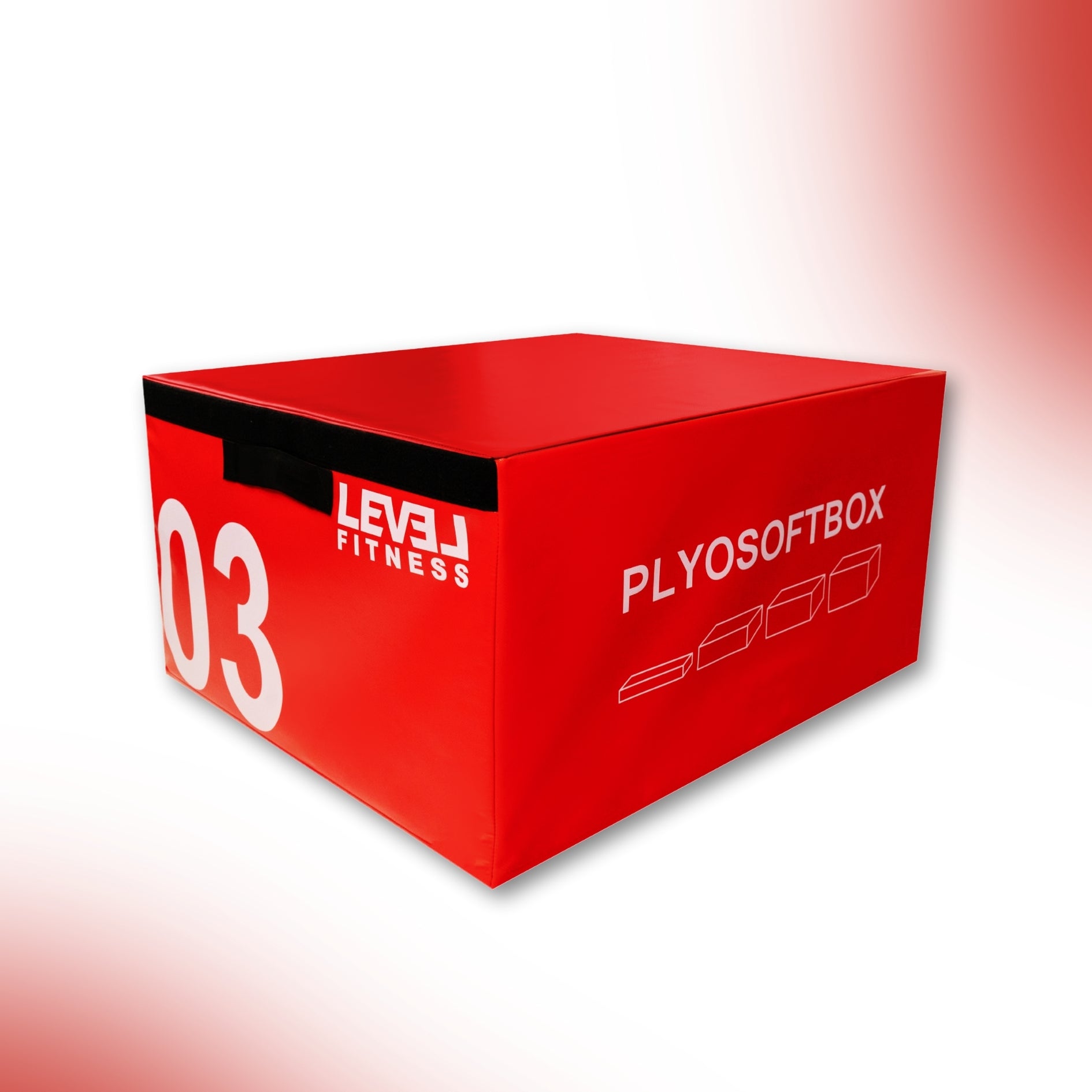Level Fitness 4 in 1 Adjustable Plyo Box