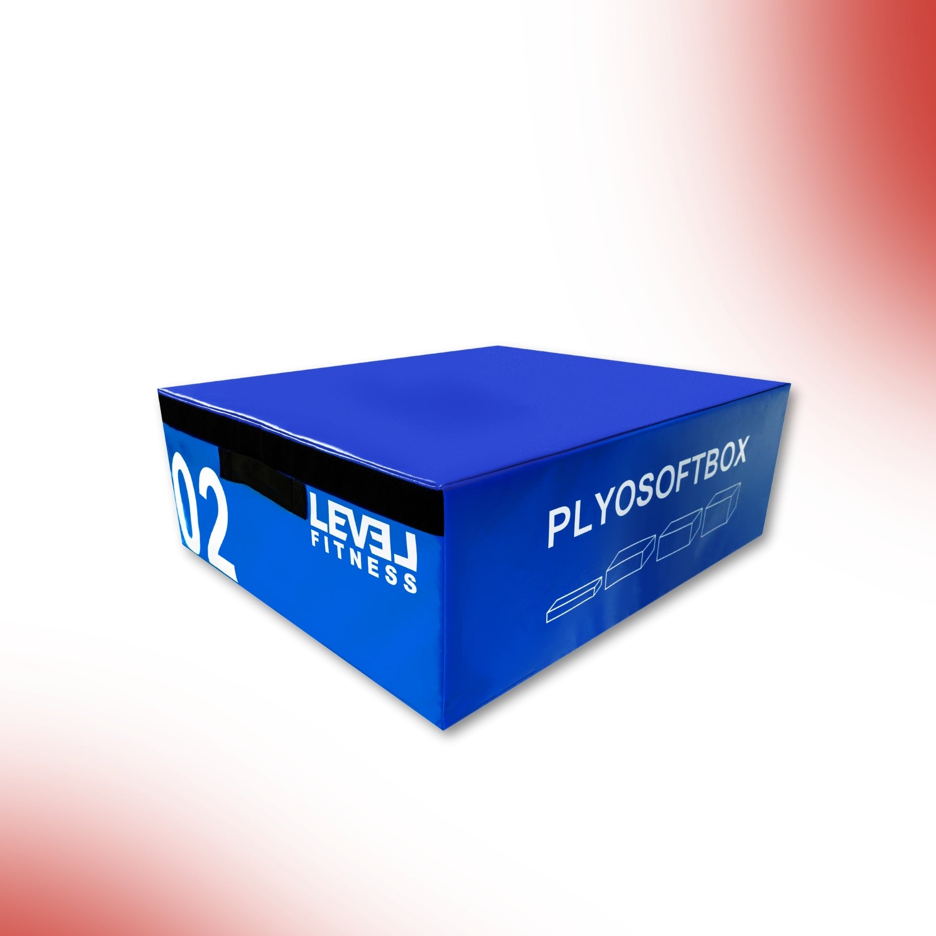 Level Fitness 4 in 1 Adjustable Plyo Box