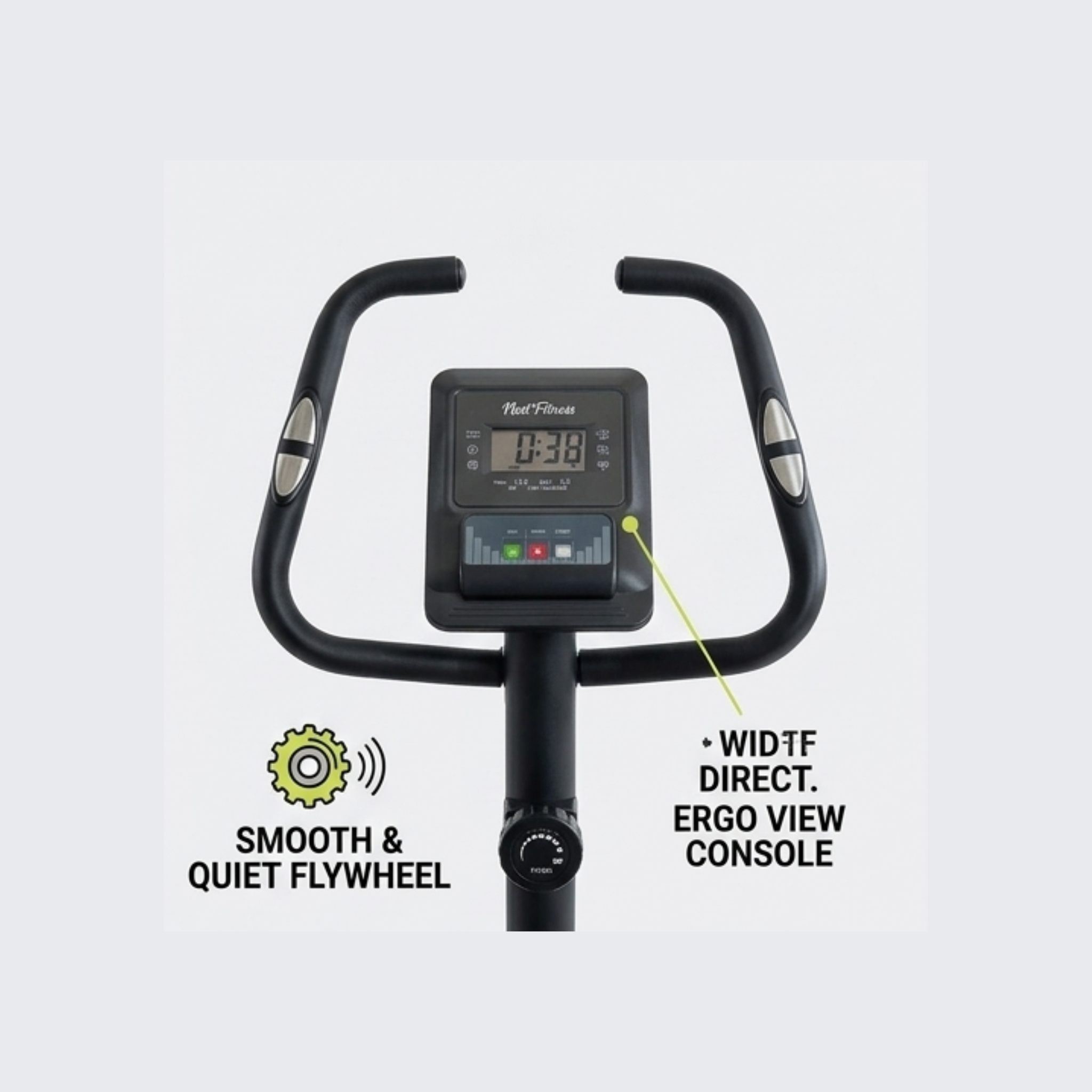 Nest Fitness NF1020 Magnetic Exercise Bike | Upright Exercise Bike